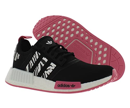 adidas Womens NMD R1 W Running Shoe, Black/Rose Tone/White, 6.5 US