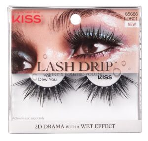 kiss lash drip you dew you (pack of 3)