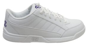 bsi girls bowling shoes, white, 1 us