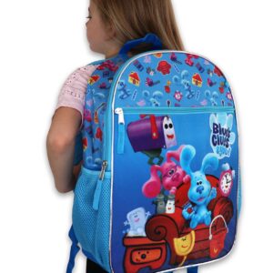 Nickelodeon Blue's Clues & You Boys Girls 16" Backpack 5 piece School Set (One Size, Blue)