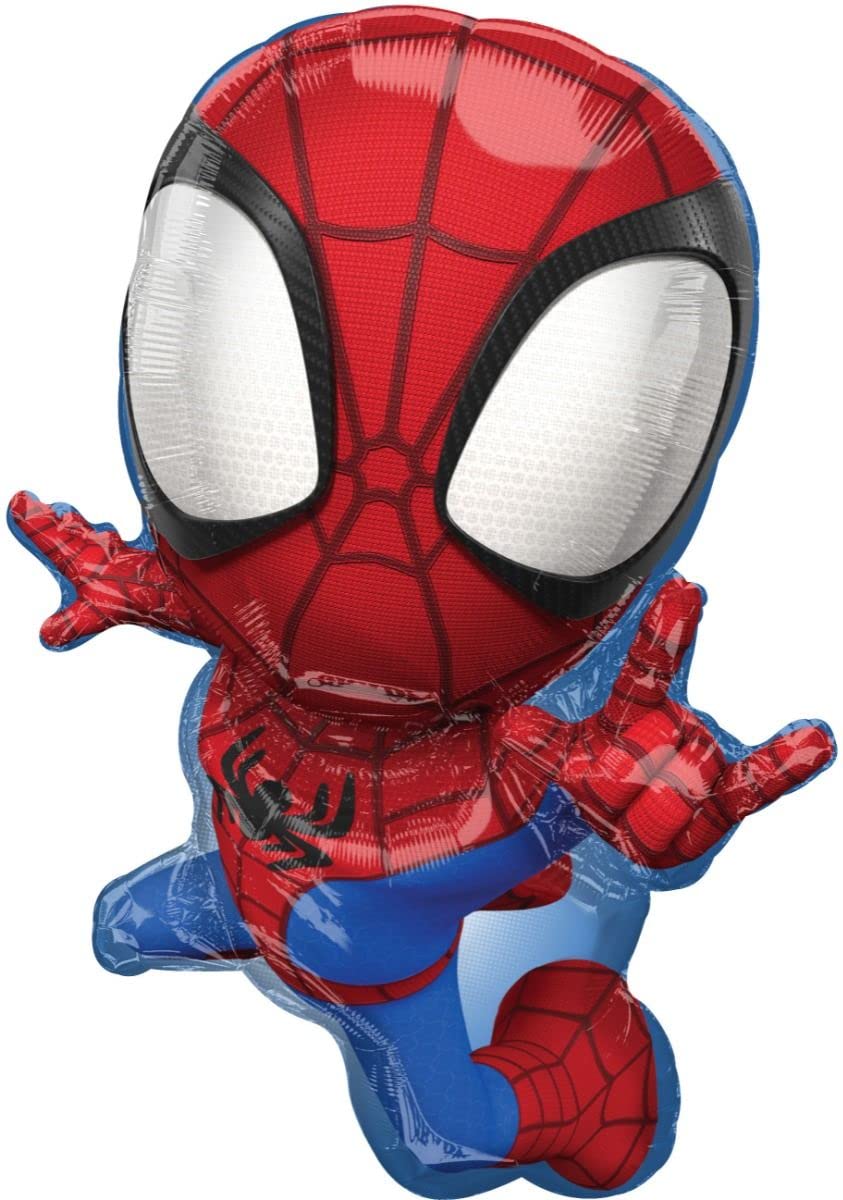 Spidey and His Amazing Friends 3rd Birthday Balloon Bouquet 14 pc Decorations