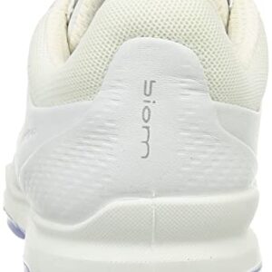 ECCO Women's Biom Hybrid 3 BOA Hydromax Water Resistant Golf Shoe, White/White, 7-7. 5