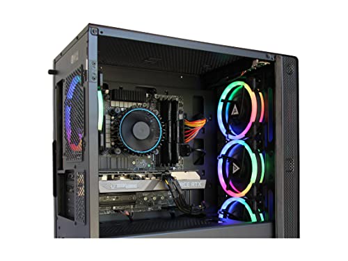 ZOTAC Gaming MEK Hero G2 I2435F Gaming PC Desktop Intel 12th Gen Core i5 12400F, GeForce RTX 3050 8GB, 16GB 3200 MHz DDR4, 500GB SSD, WiFi + Bluetooth ‎- GH3050I2400F01BL-U-W11