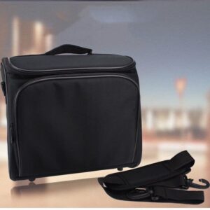 Projector Case, Projector Travel Carrying Bag Internal Dimension 12.2"x10.2"x4.7" with Adjustable Shoulder Strap & Compartment Dividers for for Acer, Epson, Benq,ACER, LG, Sony (12.2"x10.2"x4.7")
