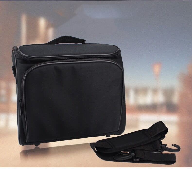 Projector Case, Projector Travel Carrying Bag Internal Dimension 12.2"x10.2"x4.7" with Adjustable Shoulder Strap & Compartment Dividers for for Acer, Epson, Benq,ACER, LG, Sony (12.2"x10.2"x4.7")
