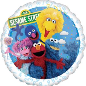 Elmo Cookie Monster and Friends Birthday Party Supplies Balloon Bouquet Decorations