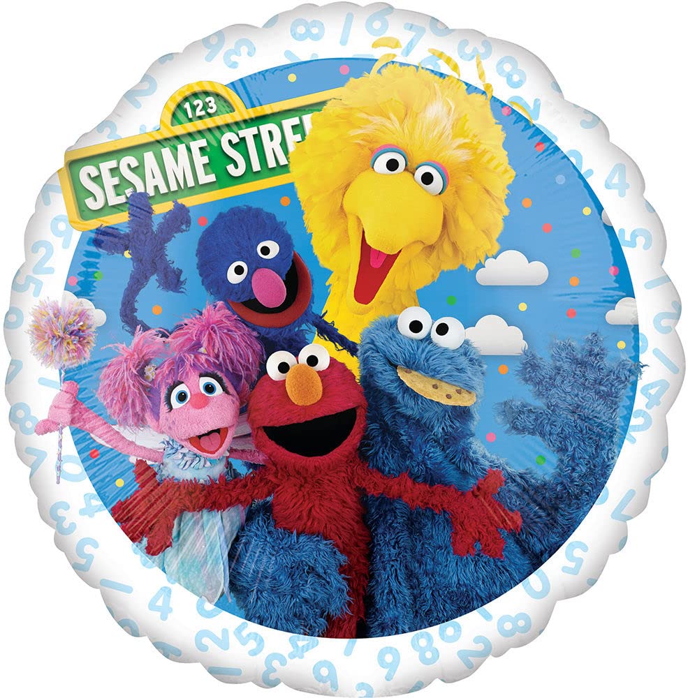 Elmo Cookie Monster and Friends Birthday Party Supplies Balloon Bouquet Decorations