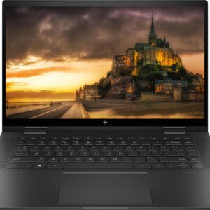 HP 2022 Newest Envy x360 2-in-1 Laptop, 15.6" Full HD Touchscreen, AMD Ryzen 7 5825U 8-Core Processor, 64GB RAM, 2TB SSD, Backlit Keyboard, HDMI, Wi-Fi 6, Windows 11 Home, Stylus Pen Included