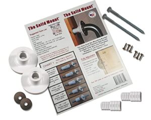 grab bar mounting kit for fiberglass showers -the “original” solid mount- the only engineered, designed, and tested grab bar mounting bracket for fiberglass showers made in usa *grab bar not included*
