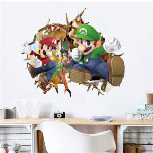 3d wall decals sticker,children cartoon bedroom background wall decoration self adhesive wall sticker,hedgehog video game sticker birthday party supplies