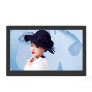 RAYPODO 13.3 inch Mount Monitor with Capacitive Touchscreen, Support Android and Linux System (White)