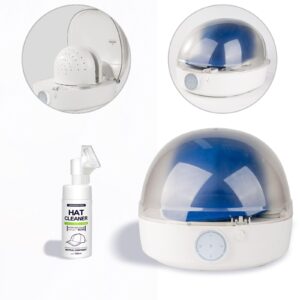 automatic cap cleaner with steam and dry,steam cleaning&ironing and drying for bucket hat baseball cap,hat cleaner&dryer for trucker hat etc