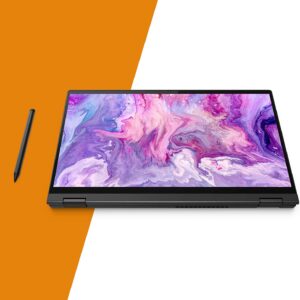 2022 LENOVO IdeaPad Flex 5 14" Touchscreen 2-in-1 Laptop AMD Ryzen 5 5500U 6 Cores 16GB DDR4 256GB NVMe SSD Radeon Graphics HDMI USB-C Fingerprint WiFi-6 Windows 11 w/ Stylus Pen and 32GB USB