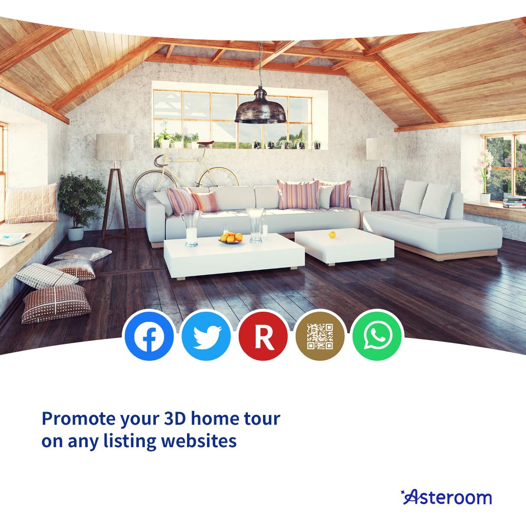 Asteroom 3D Virtual Tour Kit - Trisio 360 Camera with 8K HD Resolution Best for Real Estate Agents and Photographers.