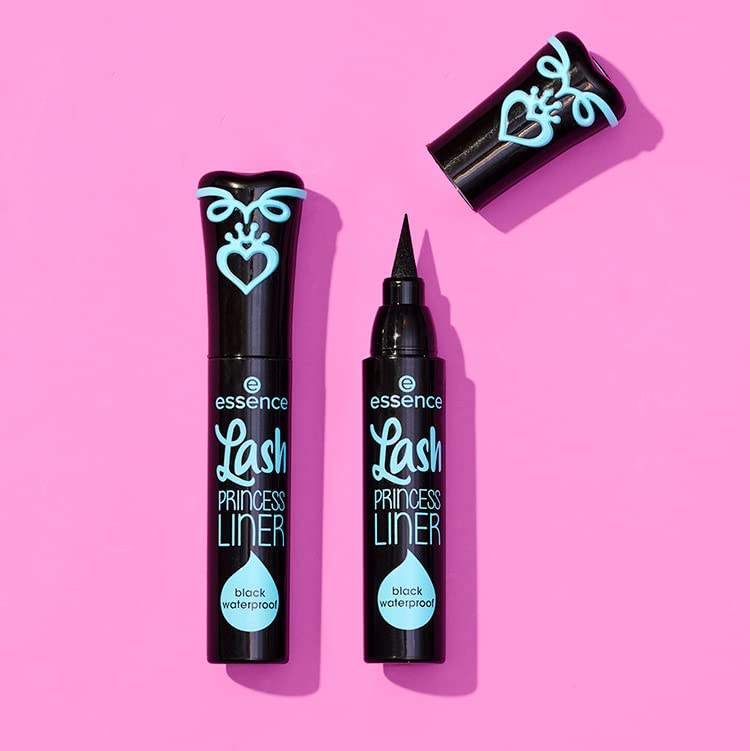 essence | Lash Princess Eyeliner Pen | Vegan & Cruelty Free (Black - Waterproof)