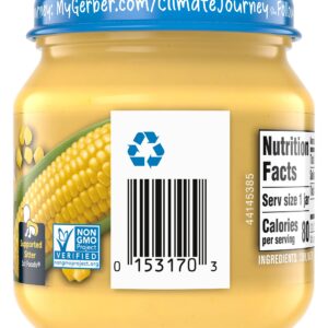 Gerber Natural for Baby 1st Foods Baby Food Jar (Corn)