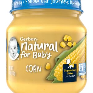 Gerber Natural for Baby 1st Foods Baby Food Jar (Corn)