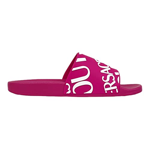 Versace Jeans Couture Women Slides Fuchsia 8 US