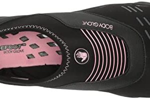 Body Glove Women's Cinch Water Shoe, Black/Prism Pink, 8