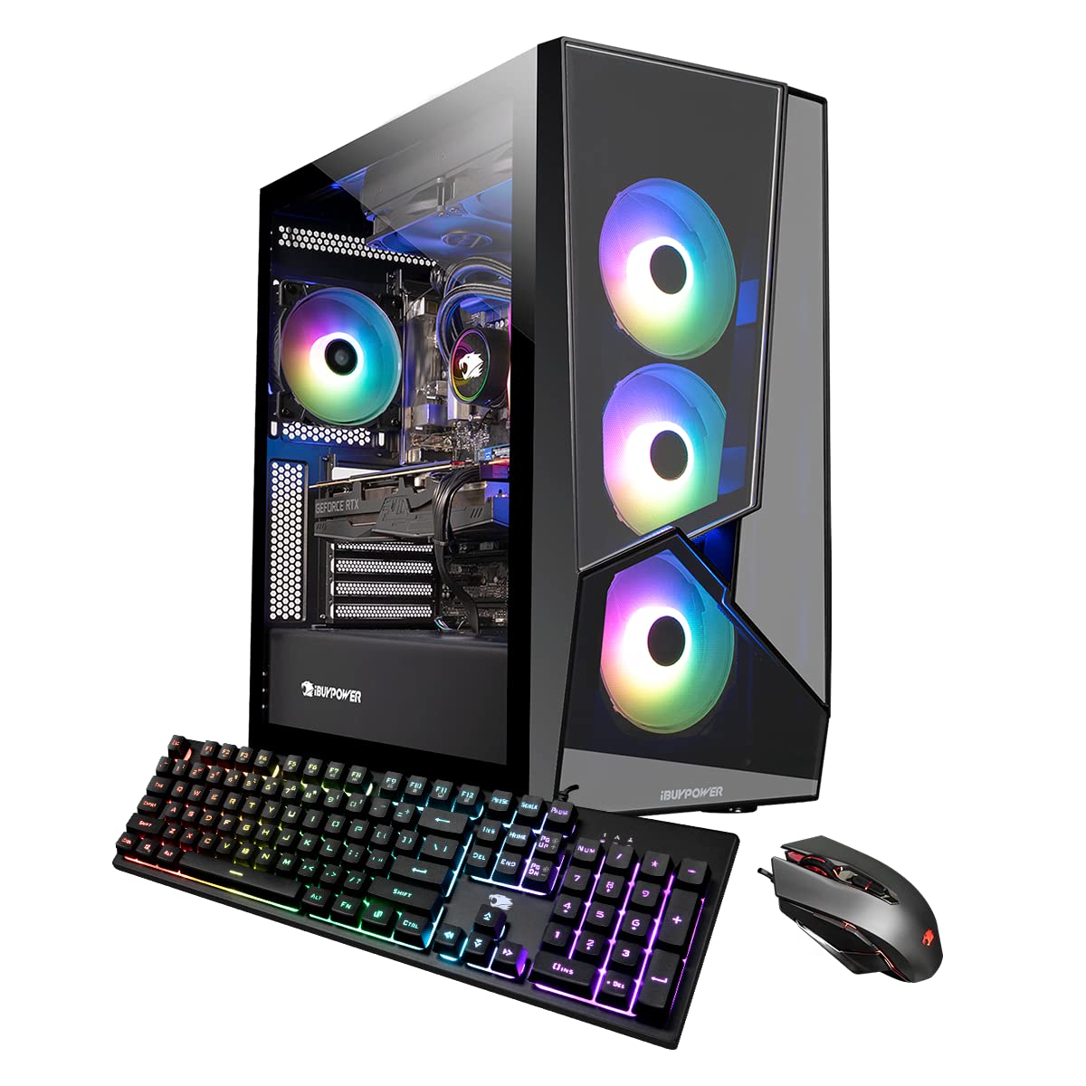 iBUYPOWER Pro Gaming PC Computer Desktop SlateMR 236i (Intel i5-12600KF 3.7GHz, GeForce RTX 3060 12GB, 16GB DDR4 RGB RAM, 500 GB NVMe SSD + 1 TB HDD, WiFi Ready, Windows 11 Home)