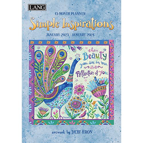 LANG SIMPLE INSPIRATIONS™ 2023 MONTHLY PLANNER (23991012116)