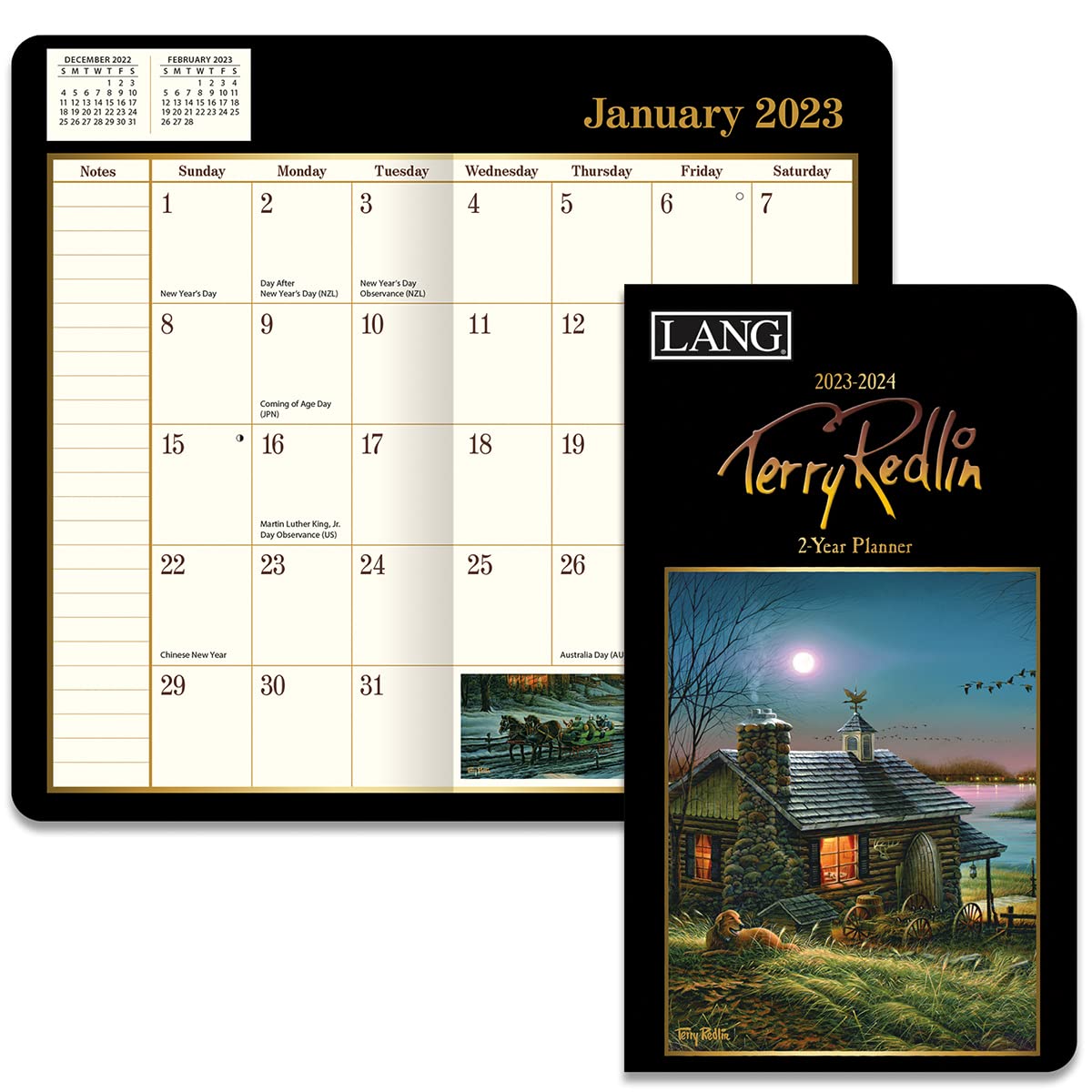 LANG TERRY REDLIN 2023 TWO YEAR PLANNER (23991071095)