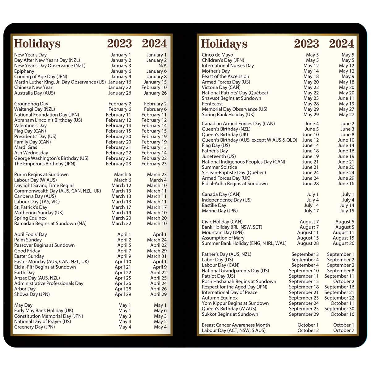 LANG TERRY REDLIN 2023 TWO YEAR PLANNER (23991071095)