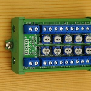 Dimmer Control 10-Lights LED Hub Distribution Module, AC/DC 5 to 24V Input, for HO/N/O Train Model