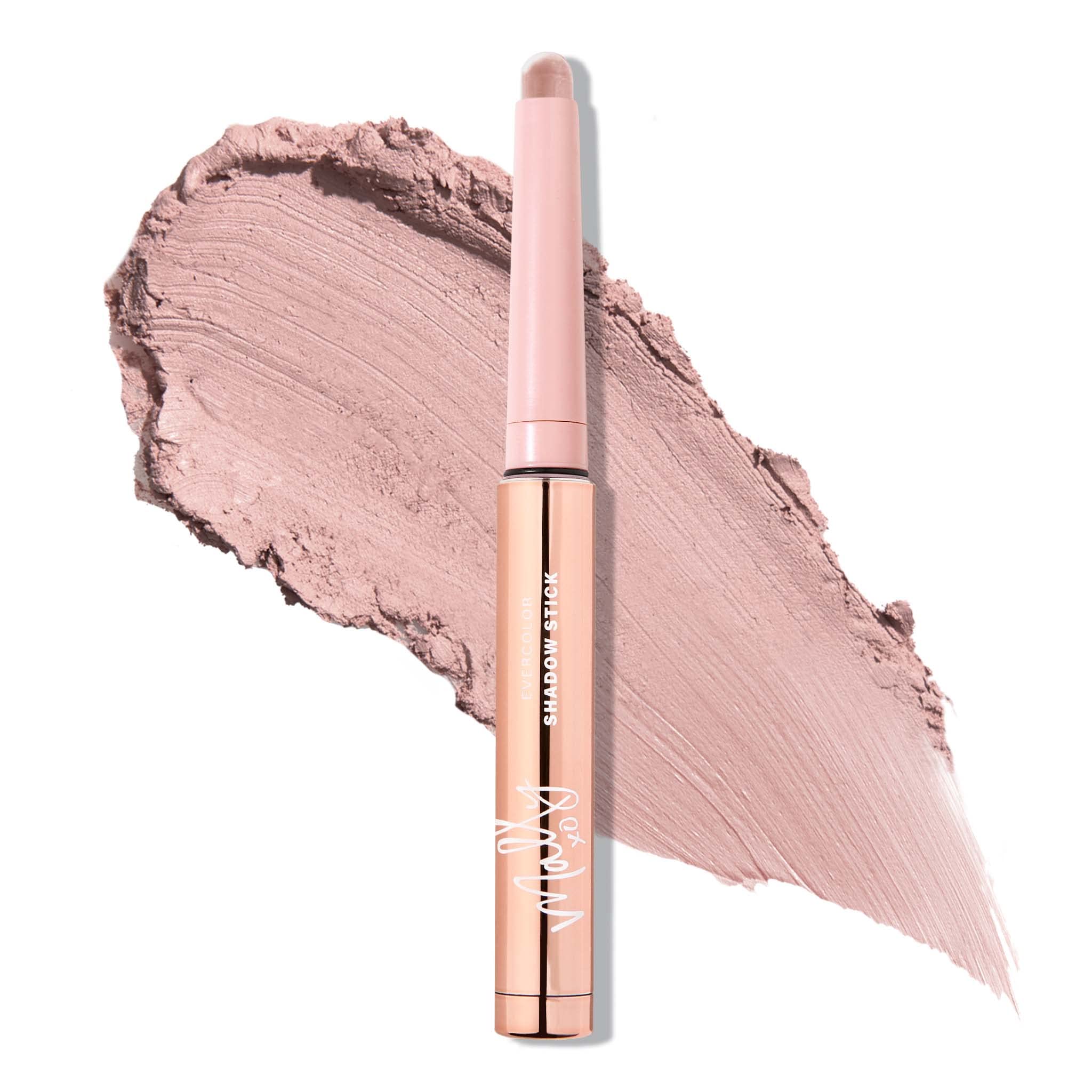 Mally Beauty Evercolor Eyeshadow Stick - Dusty Rose Matte - Waterproof and Crease-Proof Formula - Easy-to-Apply Buildable Color - Cream Shadow Stick