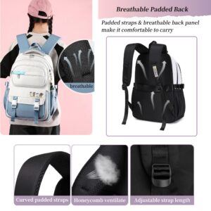 Backpack for Girls Kids Schoolbags Elementary Middle School Students Bookbag Boys Backpacks Casual Daypacks Travel Bag