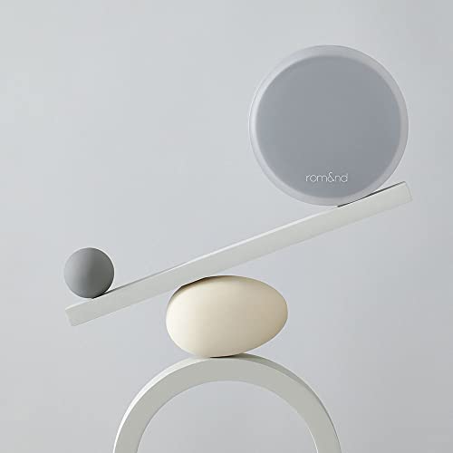 Rom&nd Nu Zero Cushion (05 Sand 25) Long Lasting, High Coverage, Semi Matte Finish, Flawless Complexion Without Cakey Face, Makeup Base and Fixer, Thinly Layered, Korean Cushion Foundation