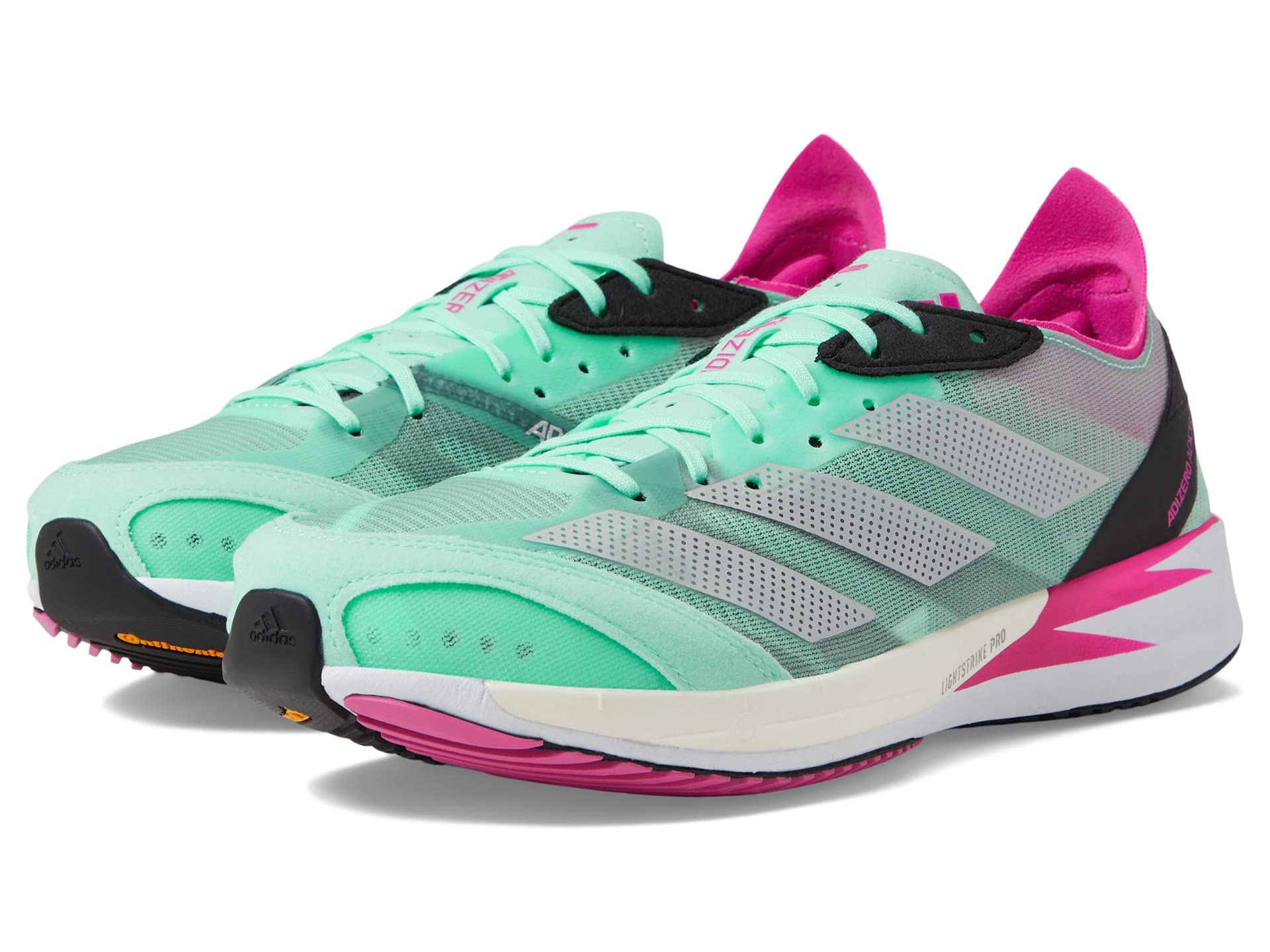 adidas Adizero Adios 7 Running Shoes Women's, Turquoise, Size 8