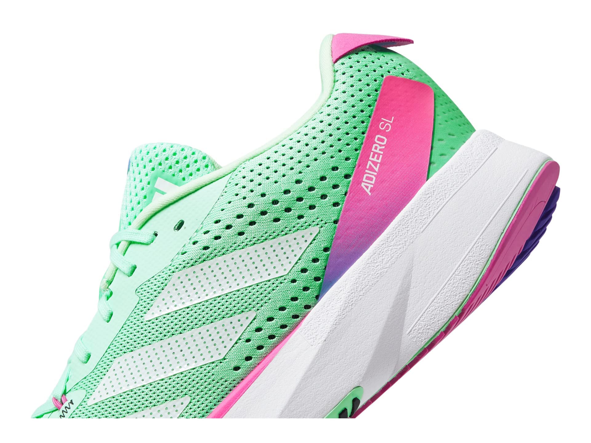 adidas Adizero Sl Pulse Mint/Zero Metallic 7 B (M)