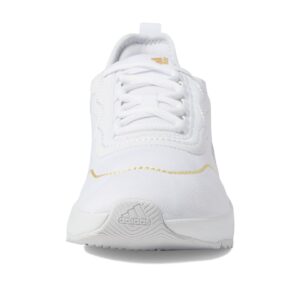 adidas Comfort Runner White/White/Matte Gold 5.5 B (M)