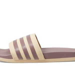 adidas Women's Adilette Comfort Slides Sandal, Sand Strata/Wonder Oxide/Sand Strata, 11