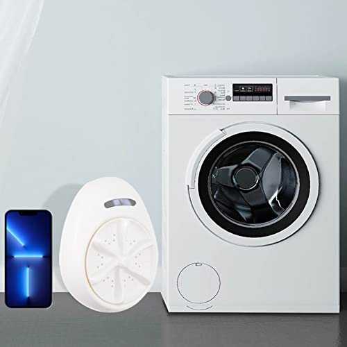 Travel Washer, 100‑240V Low Noise Portable Washing Machine 120W 4 Mode for Outdoor U.S. regulations