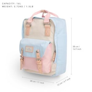 Doughnut Macaroon 16L Travel Backpack Ladies College Lightweight Casual Daypacks Bag Backpack