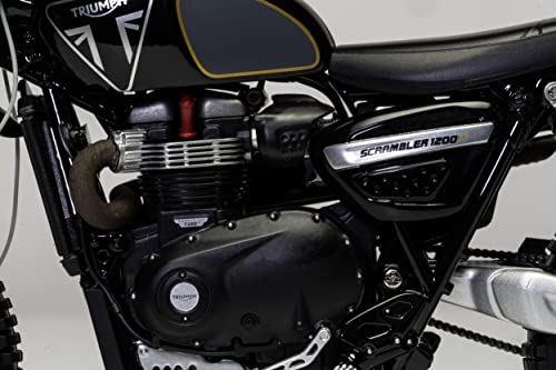 Corgi Diecast James Bond 'No Time to Die' Triumph Scrambler 1200 1:12 Motorcycle Display Model CC08401