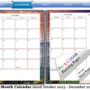 Tools4Wisdom 2024 Planner 2024 Calendar - 15 Month Dated October 2023-2024 Dec - Hardcover