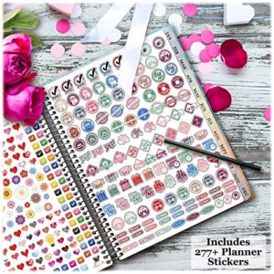 Tools4Wisdom 2024 Planner - 15 Month October 2023 thru Dec 2024 Planner - 8.5x11 Hardcover