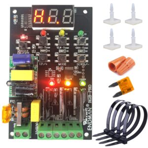 endman traffic light controller sequencer with 39+ sequences 3 channel 80vac-260vac complete accessories led display