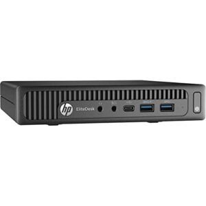 HP EliteDesk 800 G2 Mini Desktop PC – Intel Core i5-6500T 2.5GHz W/8GB DDR4, 256GB SSD, – Windows 10 Professional (Renewed)