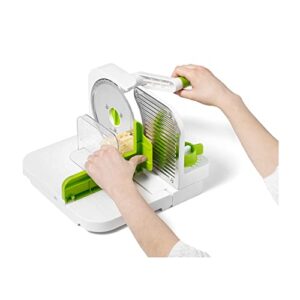 Starfrit 092968-002-0000 Deli Slicer, 11" x 11.8" x 7.9", Green