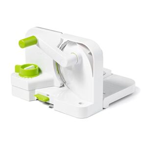 Starfrit 092968-002-0000 Deli Slicer, 11" x 11.8" x 7.9", Green