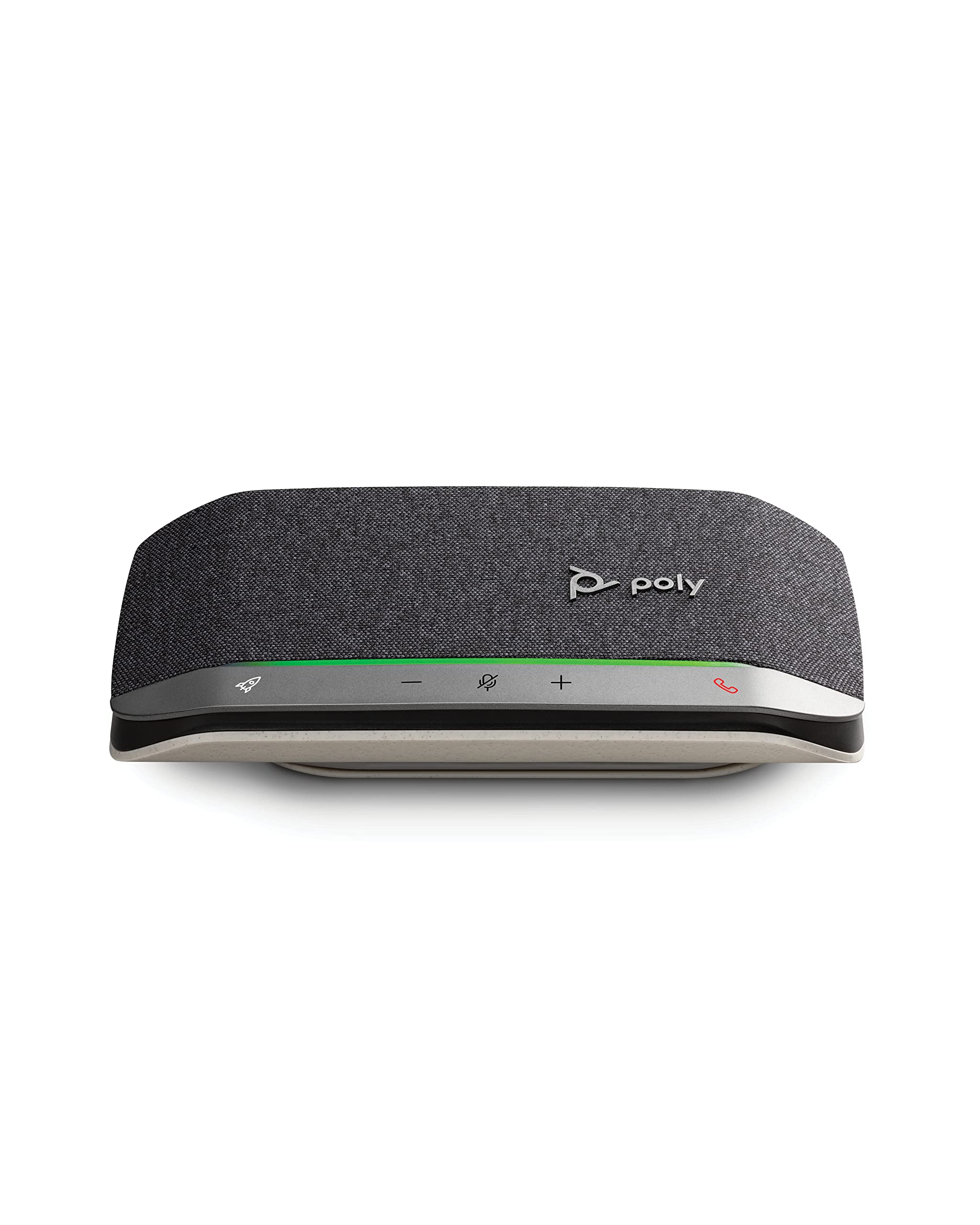 Poly Sync 20 USB-A Personal Portable Smart Speakerphone (Plantronics) - Connect to Mobile via Bluetooth, PC/Mac via Included USB-A Cable - Noise/Echo Reduction - Works w/Teams, Zoom - Amazon Exclusive