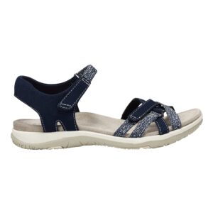 Earth Origins Women’s Sofia Sandals for Casual, Walking and Everyday - Navy - 11