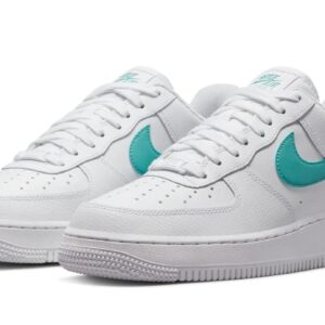 Nike Womens WMNS Air Force 1 Low DD8959 101 White/Washed Teal - Size 7.5W