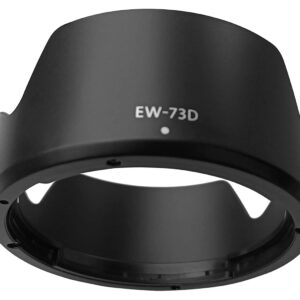 EW-73D Lens Hood Shade for Canon EOS RP for RF 24-105mm F4-7.1 is STM,EF-S 18-135mm f/3.5-5.6 is USM(Not for is or is STM),HUIPUXIANG 67mm Lens Hood