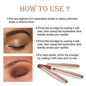 YXKJMN Putty Eyeshadow Stick Makeup Matte Cream Eyeshadow Crayon Highlighting Stick Cream Concealer Eyeshadow Pencil Concealer on Lower Lids(Putty)