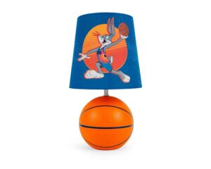 space jam 2: a new legacy tune squad basketball 3d desk lamp, bugs bunny mood light | home decor accessories and room essentials | official looney tunes collectible | 14 inches tall